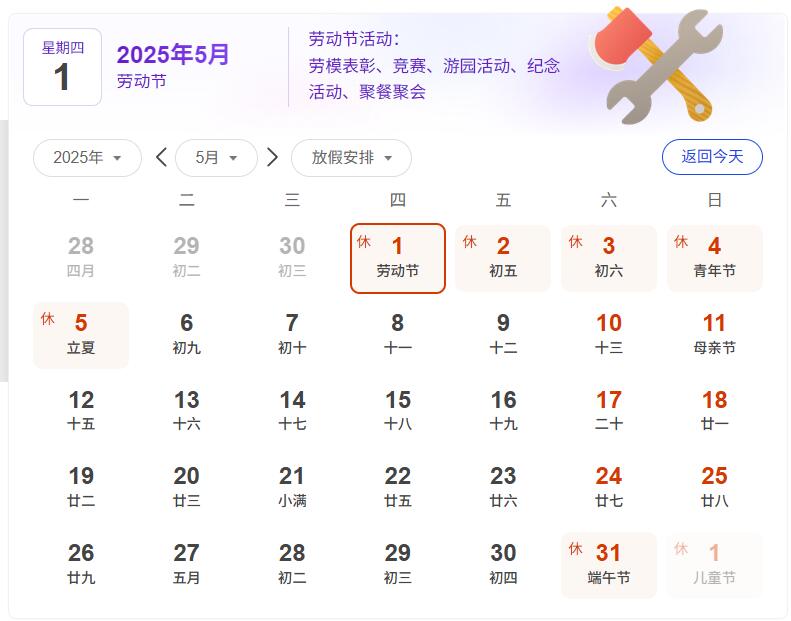 五一國際勞動節